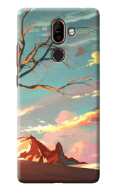 Scenery Nokia 7 Plus Back Cover